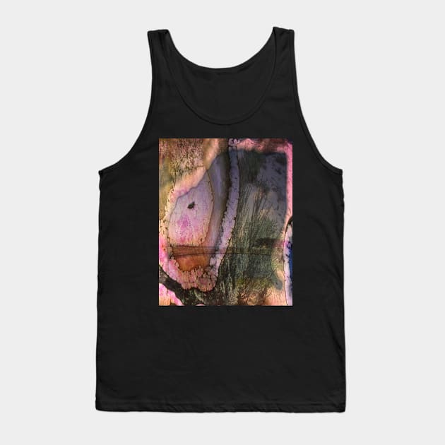 Pink fractal Tank Top by robelf